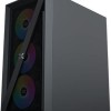 Xigmatek Blade Midi Tower Κουτί Υπολογιστή με Πλαϊνό Παράθυρο και RGB Φωτισμό Μαύρο