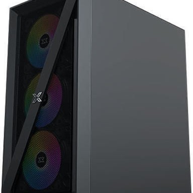 Xigmatek Blade Midi Tower Κουτί Υπολογιστή με Πλαϊνό Παράθυρο και RGB Φωτισμό Μαύρο