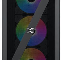 Xigmatek Blade Midi Tower Κουτί Υπολογιστή με Πλαϊνό Παράθυρο και RGB Φωτισμό Μαύρο