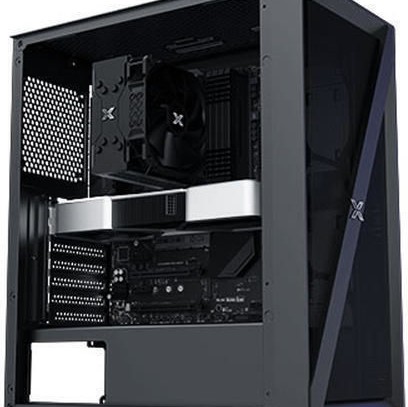 Xigmatek Blade Midi Tower Κουτί Υπολογιστή με Πλαϊνό Παράθυρο και RGB Φωτισμό Μαύρο