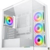 Xigmatek Endorphin Ultra Gaming Full Tower Κουτί Υπολογιστή με Πλαϊνό Παράθυρο και RGB Φωτισμό Arctic