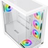 Xigmatek Endorphin Ultra Gaming Full Tower Κουτί Υπολογιστή με Πλαϊνό Παράθυρο και RGB Φωτισμό Arctic