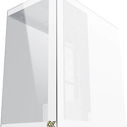 Xigmatek Endorphin Ultra Gaming Full Tower Κουτί Υπολογιστή με Πλαϊνό Παράθυρο και RGB Φωτισμό Arctic