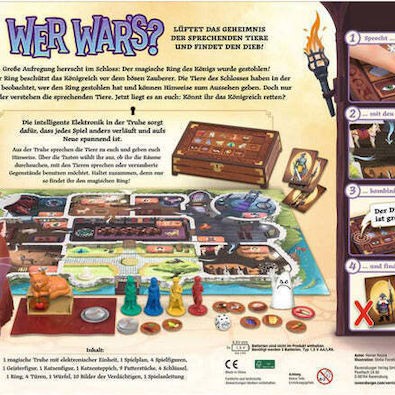Επιτραπέζιο Παιχνίδι Wer War's? για 2-6 Παίκτες 8+ Ετών (GER) Ravensburger