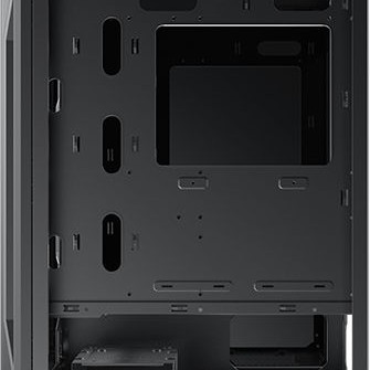 Xigmatek Gaming X Midi Tower Κουτί Υπολογιστή με Πλαϊνό Παράθυρο και RGB Φωτισμό Μαύρο