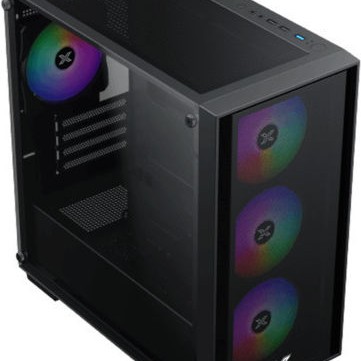 Xigmatek NYX Air II Mini Tower Κουτί Υπολογιστή με Πλαϊνό Παράθυρο Μαύρο