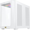 Xigmatek Pano Arctic Gaming Midi Tower Κουτί Υπολογιστή με Πλαϊνό Παράθυρο και ARGB Φωτισμό Λευκό