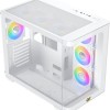 Xigmatek Pano Arctic Gaming Midi Tower Κουτί Υπολογιστή με Πλαϊνό Παράθυρο και ARGB Φωτισμό Λευκό