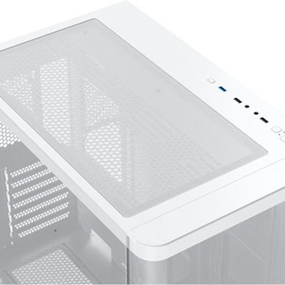 Xigmatek Pano Arctic Gaming Midi Tower Κουτί Υπολογιστή με Πλαϊνό Παράθυρο και ARGB Φωτισμό Λευκό