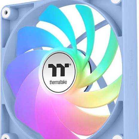 Thermaltake CT120 Case Fan με ARGB Φωτισμό και Σύνδεση 4-Pin PWM 2τμχ Μπλε