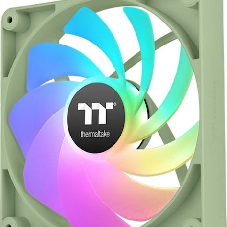 Thermaltake CT120 Case Fan με ARGB Φωτισμό 2τμχ Matcha Green