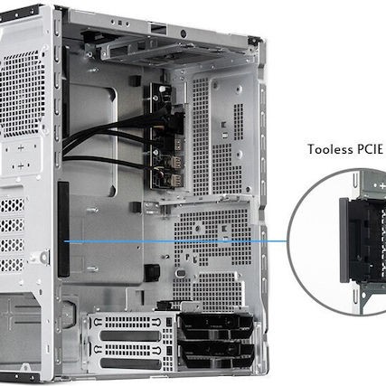Chieftec BS-20B-OP Midi Tower Κουτί Υπολογιστή Μαύρο