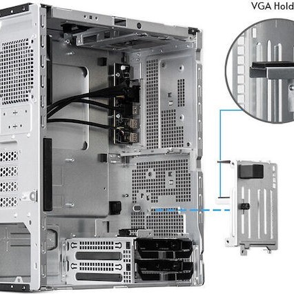 Chieftec BS-20B-OP Midi Tower Κουτί Υπολογιστή Μαύρο