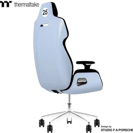 Thermaltake Argent E700 Καρέκλα Gaming Δερματίνης με Ρυθμιζόμενα Μπράτσα Μπλε