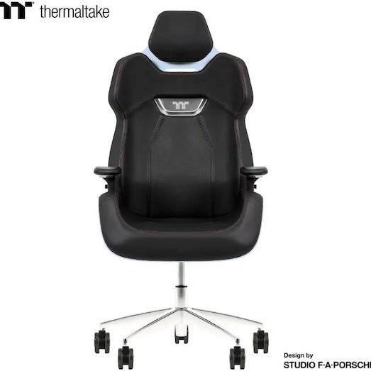 Thermaltake Argent E700 Καρέκλα Gaming Δερματίνης με Ρυθμιζόμενα Μπράτσα Μπλε
