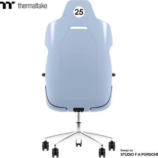 Thermaltake Argent E700 Καρέκλα Gaming Δερματίνης με Ρυθμιζόμενα Μπράτσα Μπλε