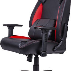 Thermaltake V Comfort Καρέκλα Gaming Δερματίνης με Ρυθμιζόμενα Μπράτσα Μαύρη