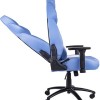 Thermaltake V Comfort Καρέκλα Gaming Δερματίνης με Ρυθμιζόμενα Μπράτσα Μπλε / Λευκό