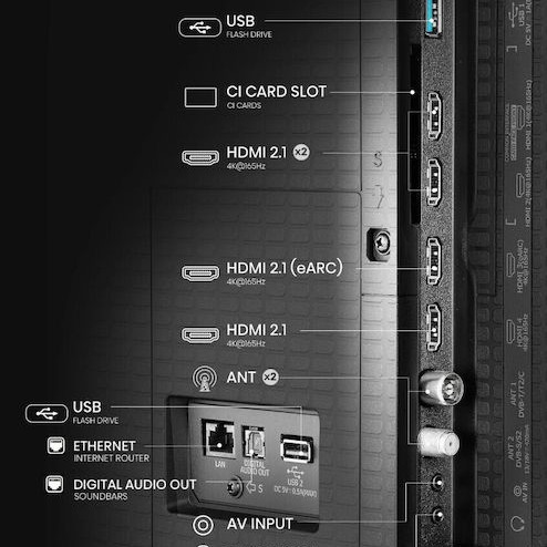 Hisense Smart Τηλεόραση 100