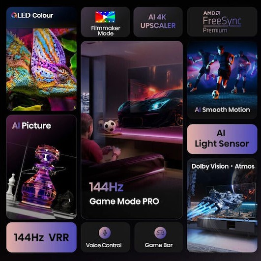 Hisense Smart Τηλεόραση 100