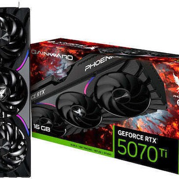 Gainward GeForce RTX 5070 Ti 16GB GDDR7 Phoenix-S Κάρτα Γραφικών