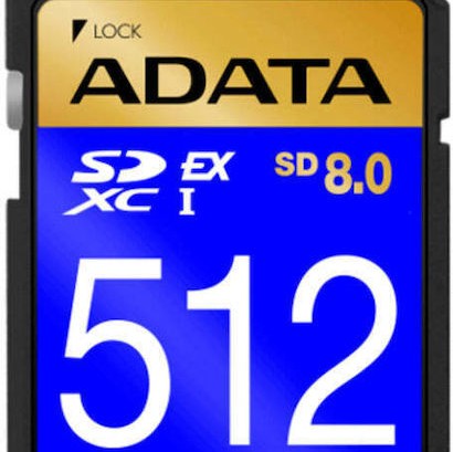 Adata SDXC 512GB Class 10 U3 V30 UHS-I