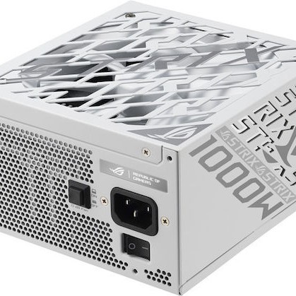 Asus ROG Strix Platinum 1000W Λευκό Τροφοδοτικό Υπολογιστή Full Modular 80 Plus Platinum