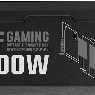 Asus TUF Gaming 1200W Gold 1200W Μαύρο Τροφοδοτικό Υπολογιστή Full Modular 80 Plus Gold