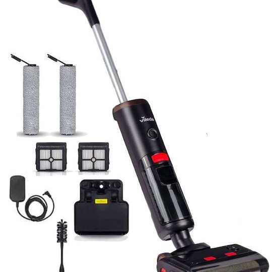 Vileda Pureclean S5 Plus Επαναφορτιζόμενη Σκούπα Stick 31V Μαύρη