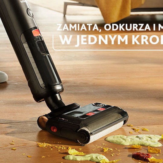 Vileda Pureclean S5 Plus Επαναφορτιζόμενη Σκούπα Stick 31V Μαύρη