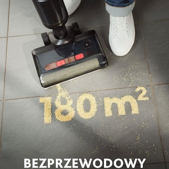 Vileda Pureclean S5 Plus Επαναφορτιζόμενη Σκούπα Stick 31V Μαύρη