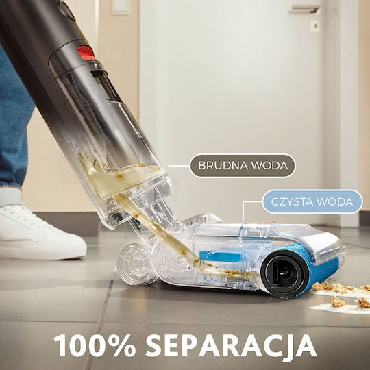 Vileda Pureclean S5 Plus Επαναφορτιζόμενη Σκούπα Stick 31V Μαύρη