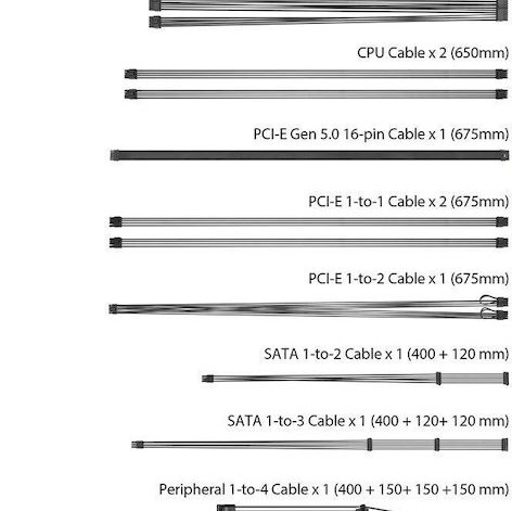 Asus TUF Gaming 1000 1000W Μαύρο Τροφοδοτικό Υπολογιστή Full Modular 80 Plus Gold