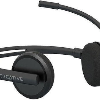 Creative HS-230 On Ear Multimedia Ακουστικά με μικρόφωνο και σύνδεση 3.5mm Jack / USB-A