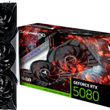 Gainward GeForce RTX 5080 16GB GDDR7 Phoenix V1 Κάρτα Γραφικών