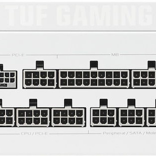 Asus TUF Gaming 1000 1000W Λευκό Τροφοδοτικό Υπολογιστή Full Modular 80 Plus Gold