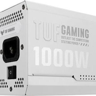 Asus TUF Gaming 1000 1000W Λευκό Τροφοδοτικό Υπολογιστή Full Modular 80 Plus Gold