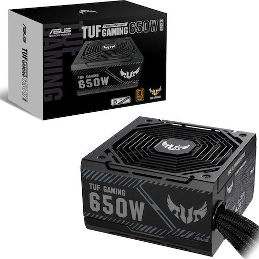 Asus TUF-GAMING-650B 650W Μαύρο Τροφοδοτικό Υπολογιστή Full Wired 80 Plus Bronze