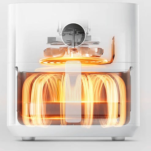 Xiaomi Mi Smart Air Fryer με Wi-Fi 5.5lt Λευκό