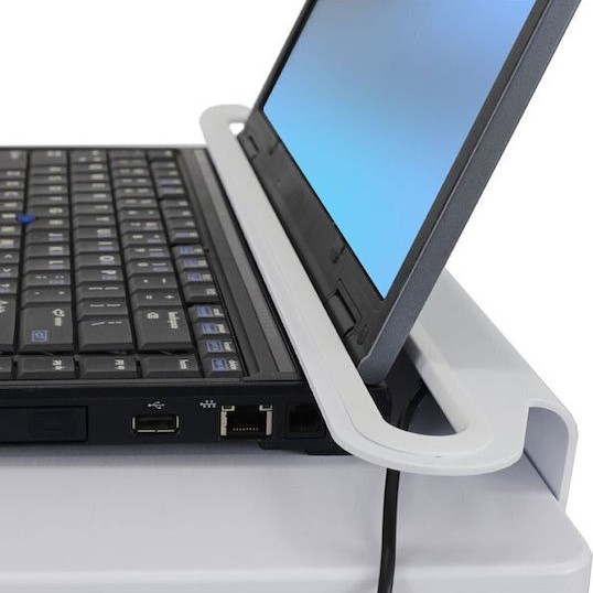 Ergotron StyleView SV10 Τραπεζάκι για Laptop Ασημί