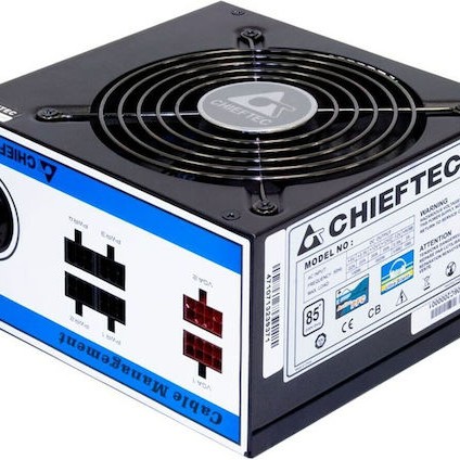 Chieftec CTG-550C 550W Μαύρο Τροφοδοτικό Υπολογιστή Semi Modular 80 Plus Standard