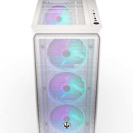 Endorfy Arx 700 ARGB Gaming Midi Tower Κουτί Υπολογιστή με Πλαϊνό Παράθυρο Λευκό