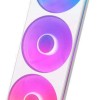 NZXT F420 RGB Case Fan 140mm με Σύνδεση 4-Pin PWM Λευκό