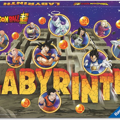 Επιτραπέζιο Παιχνίδι Dragon Ball Labyrinth για 2-4 Παίκτες 7+ Ετών Ravensburger