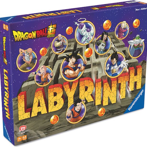 Επιτραπέζιο Παιχνίδι Dragon Ball Labyrinth για 2-4 Παίκτες 7+ Ετών Ravensburger