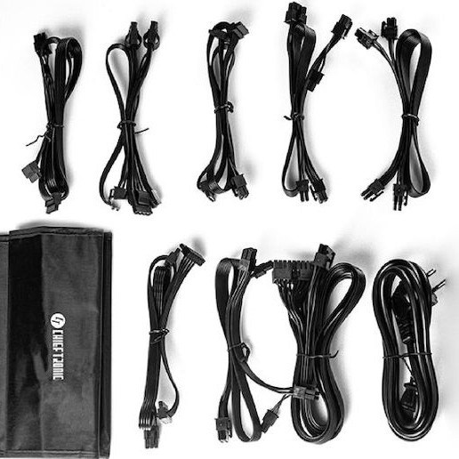 Chieftec Power up 550W Μαύρο Τροφοδοτικό Υπολογιστή Full Modular 80 Plus Gold