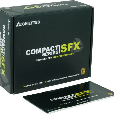 Chieftec Compact SFX 650W Μαύρο Τροφοδοτικό Υπολογιστή Full Modular 80 Plus Gold