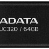 Adata Uc320 64GB USB 3.2 Stick Μαύρο