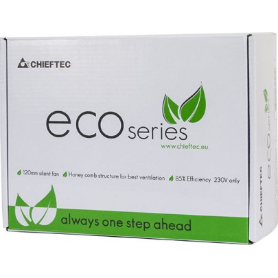 Chieftec GPE-500S 500W Μαύρο Τροφοδοτικό Υπολογιστή Full Wired 80 Plus Bronze