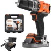 Black & Decker Κρουστικό Δραπανοκατσάβιδο Μπαταρίας 18V 1x2Ah